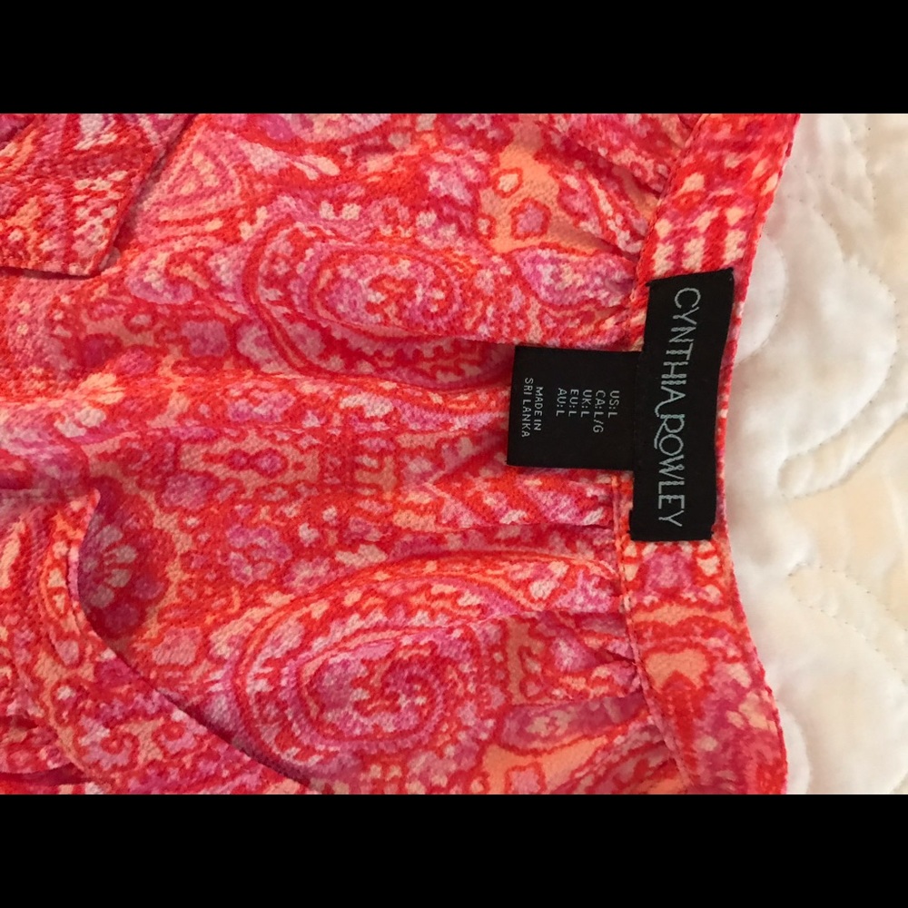Cynthia Rowley top SOLD